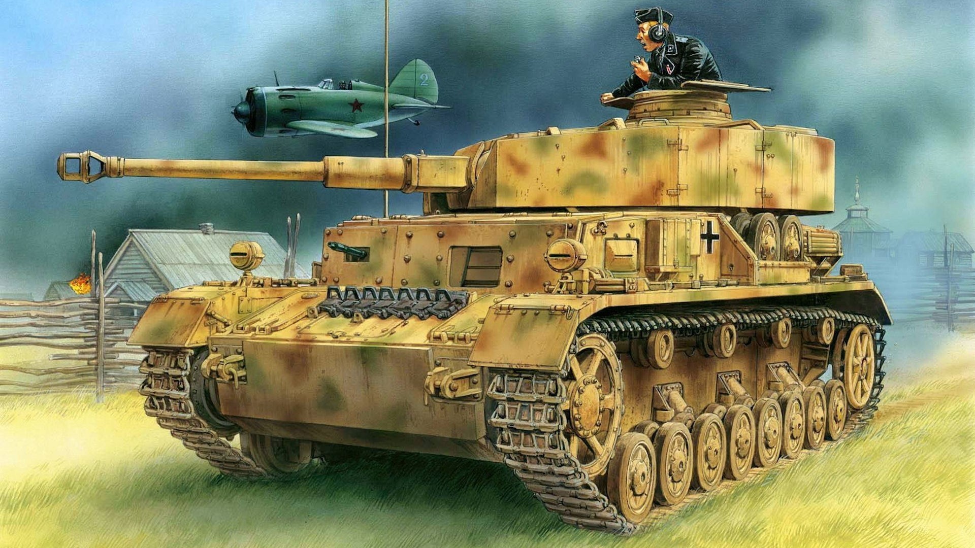 art panzerkampfwagen iv dessin