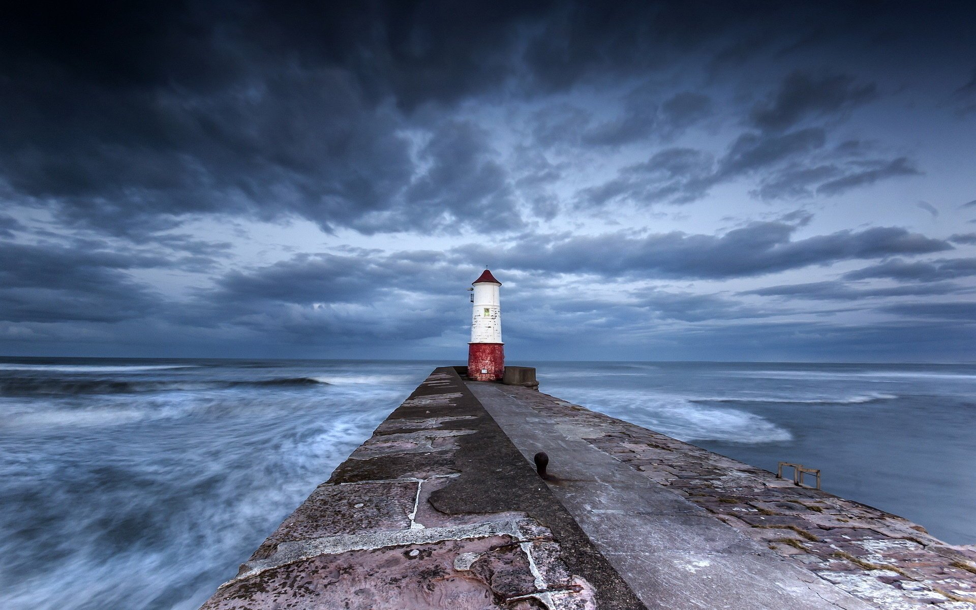 meer leuchtturm landschaft