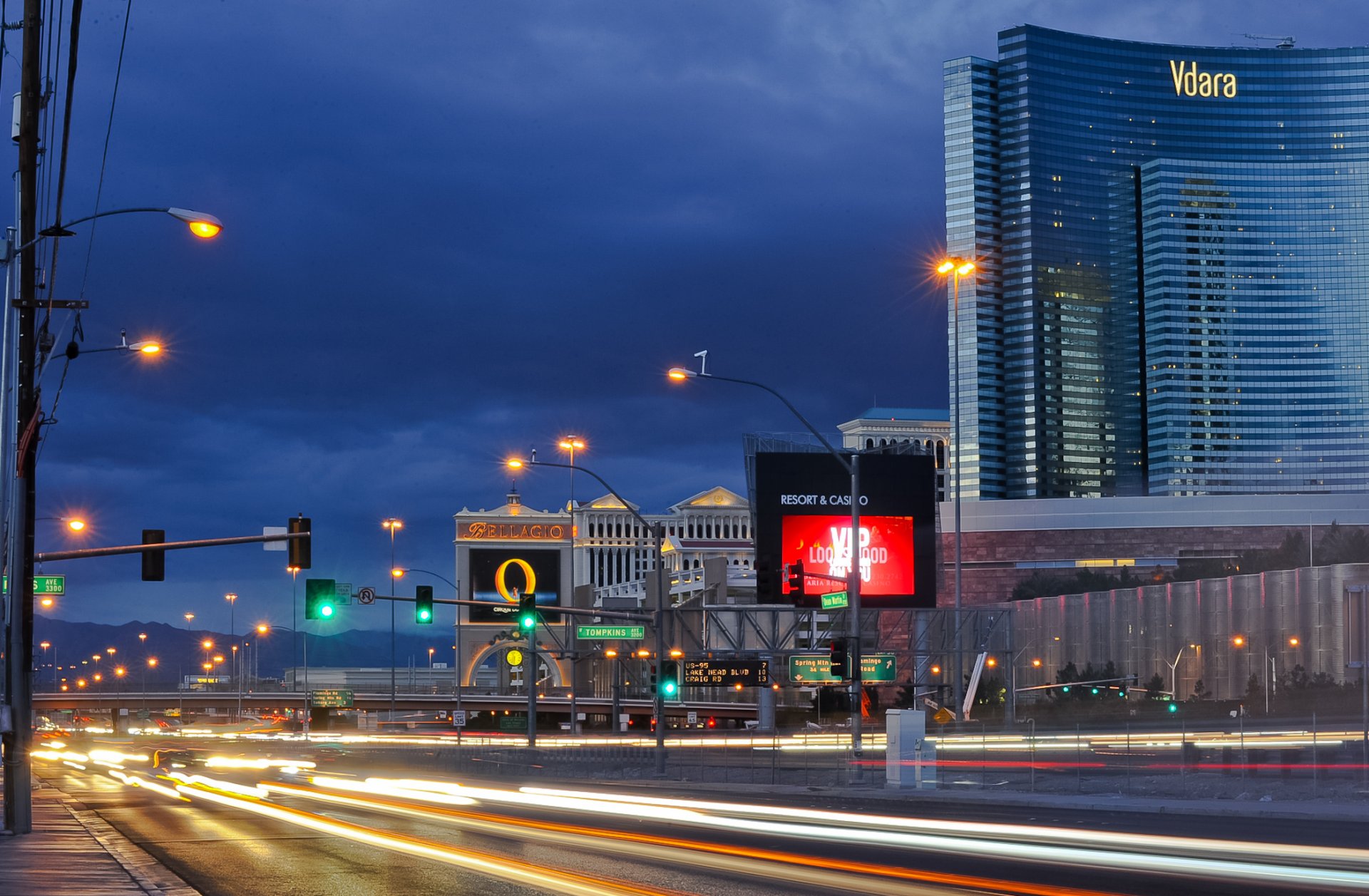 las vegas nevada noche