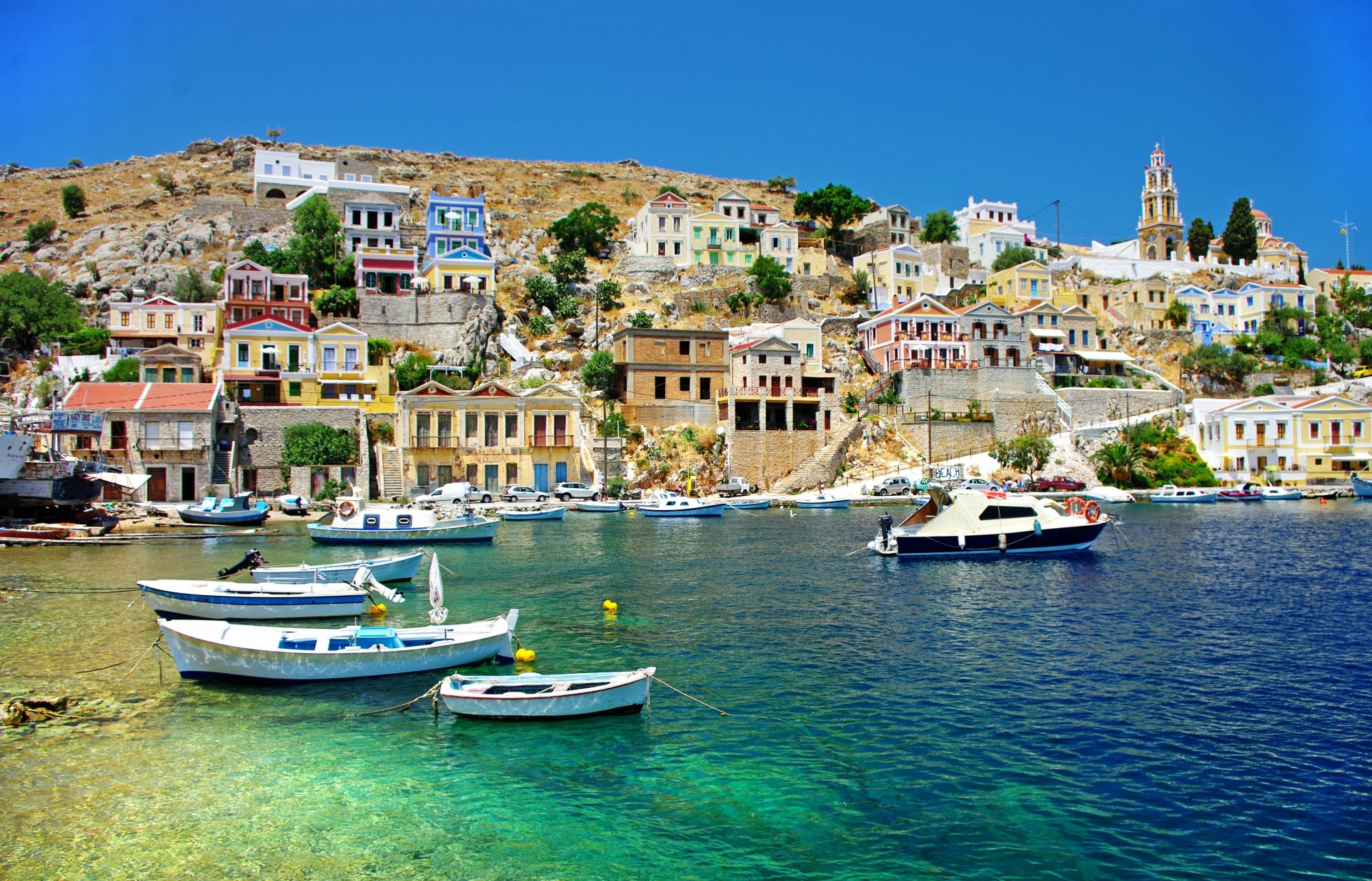 greece sea coast boat house