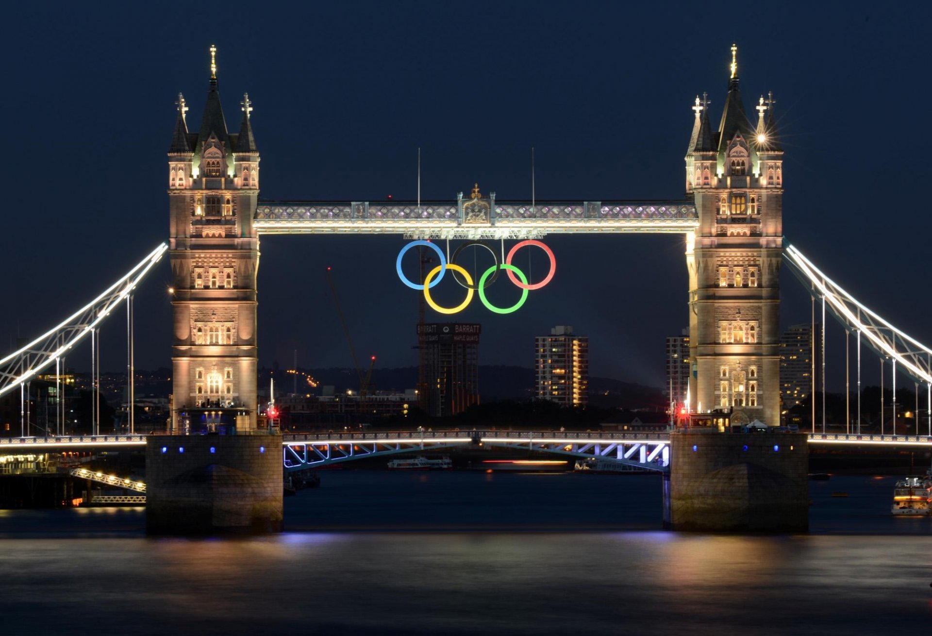 londres río támesis puente de la torre puente 2012 juegos olímpicos