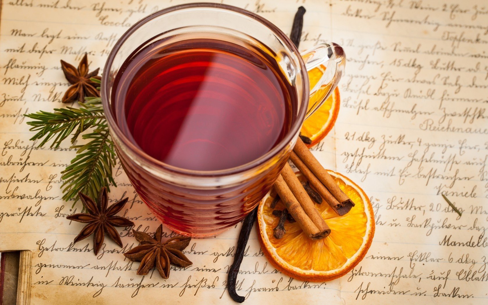 vin chaud tasse boisson thé