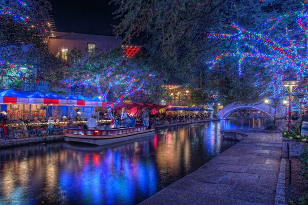 Noche de Texas en Navidad