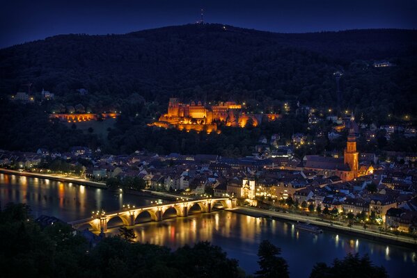 El panorama indescriptible de la Alemania nocturna