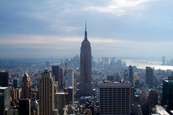 Ciudad diurna del estado de nueva York