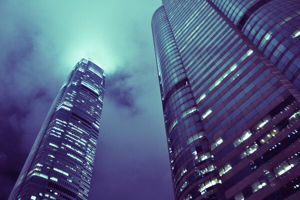 À Hong Kong, les plus grands immeubles et gratte-ciel