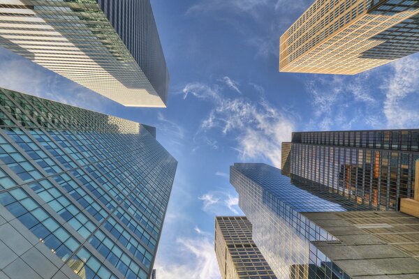 Die höchsten Wolkenkratzer von New York