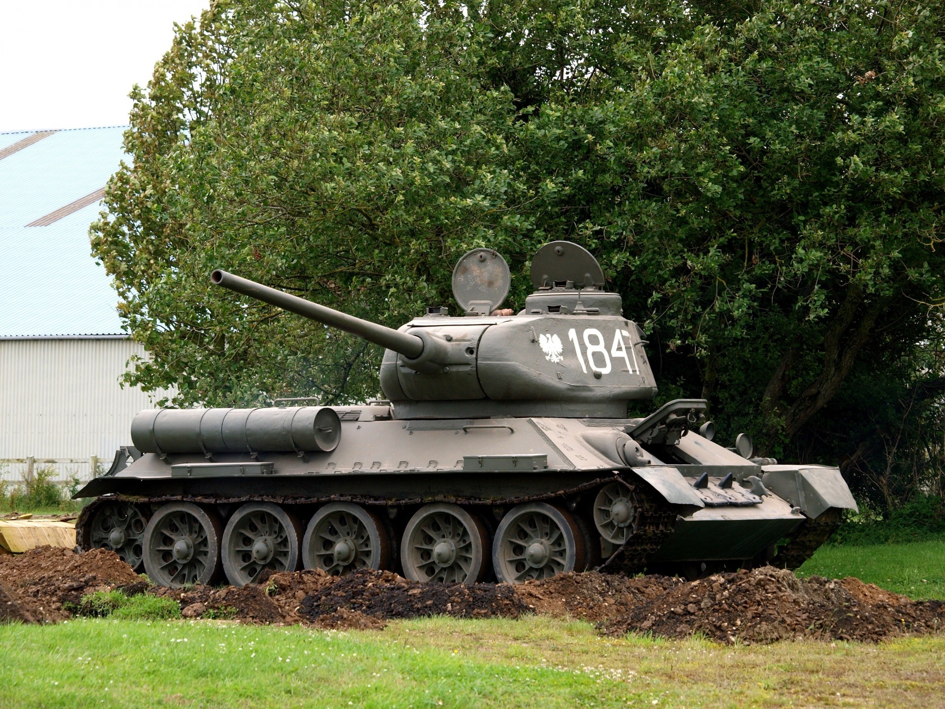 t-34-85 medio seconda guerra mondiale serbatoio sovietico