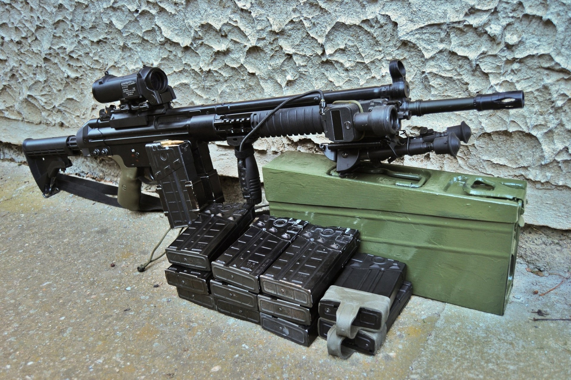 g3a3 rifle asalto