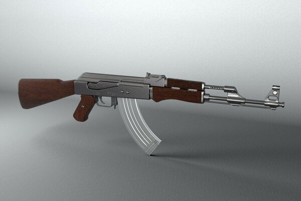 Model of the Kalashnikov ak-47