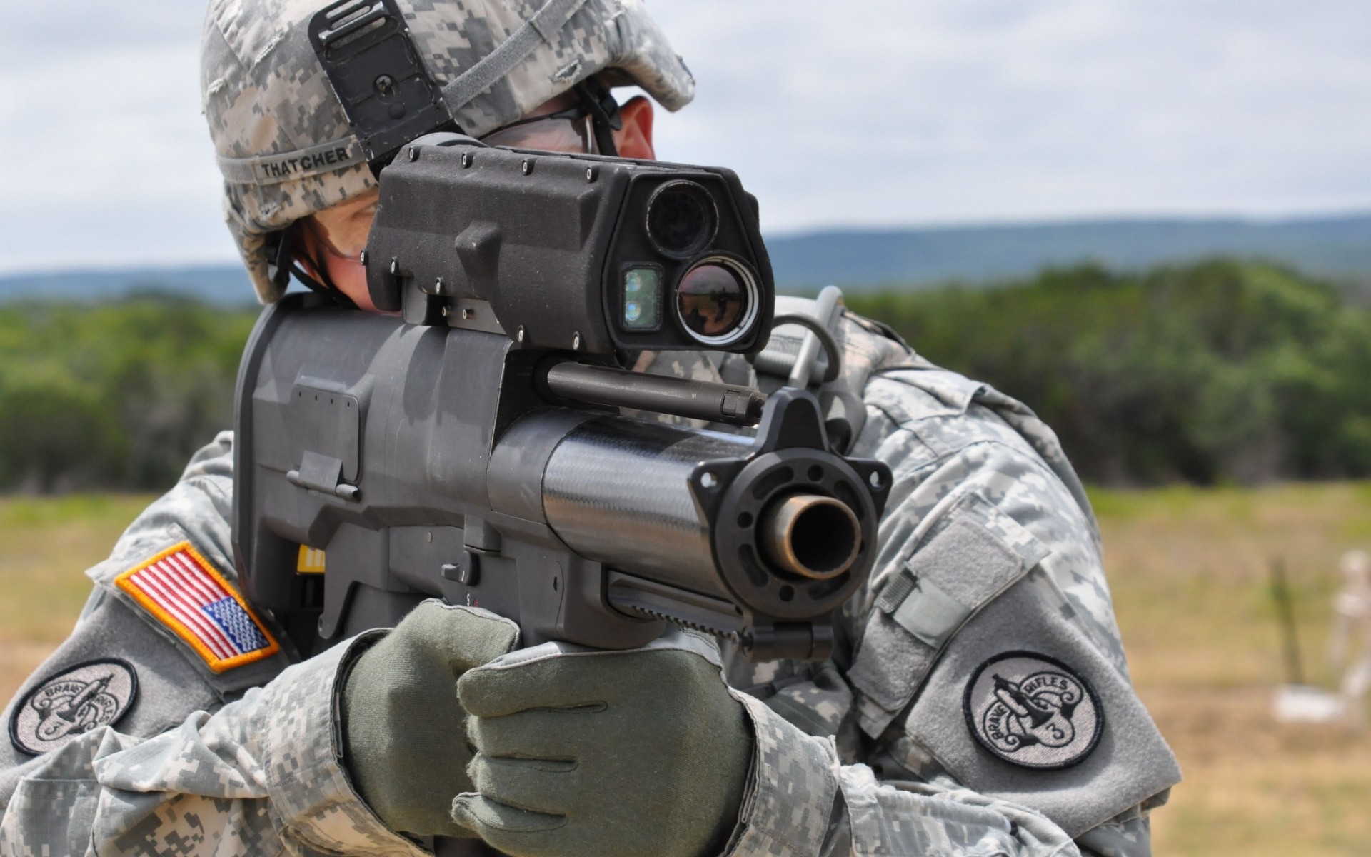 xm25 usa grand soldat semi-automatique