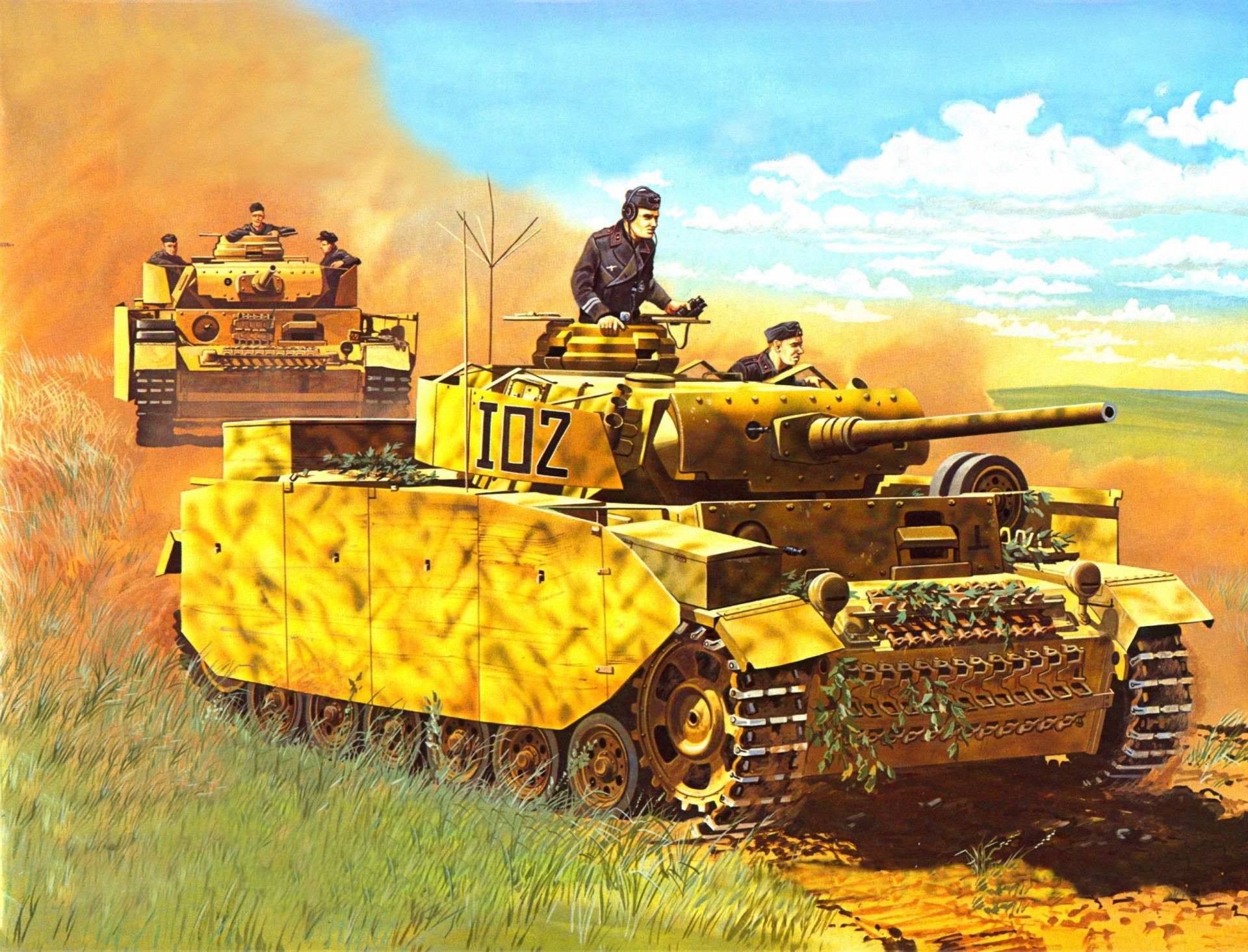 kunst pzkpfw iv panzerkampfwagen iv tank