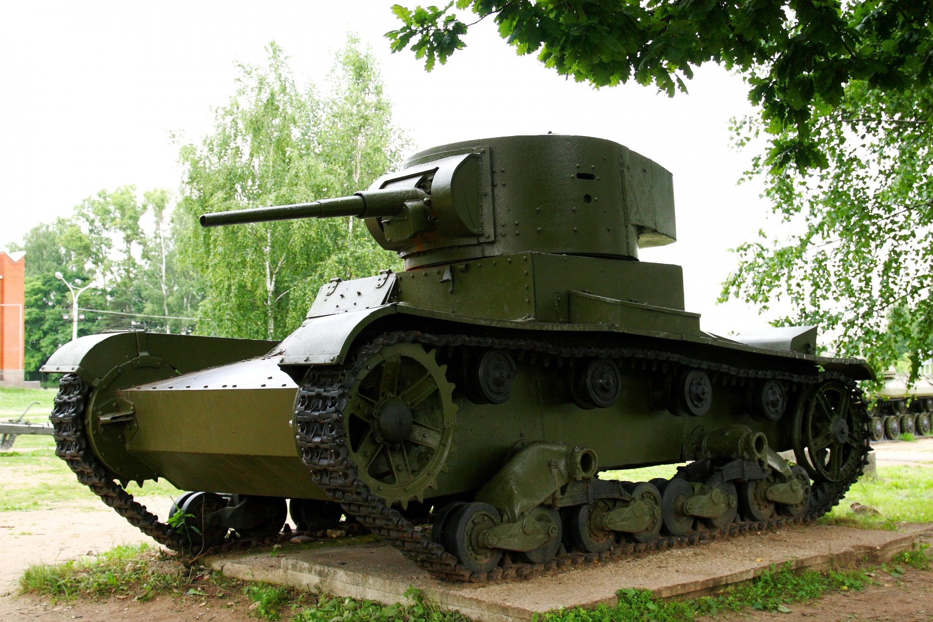 leicht sowjetisch tank t-26