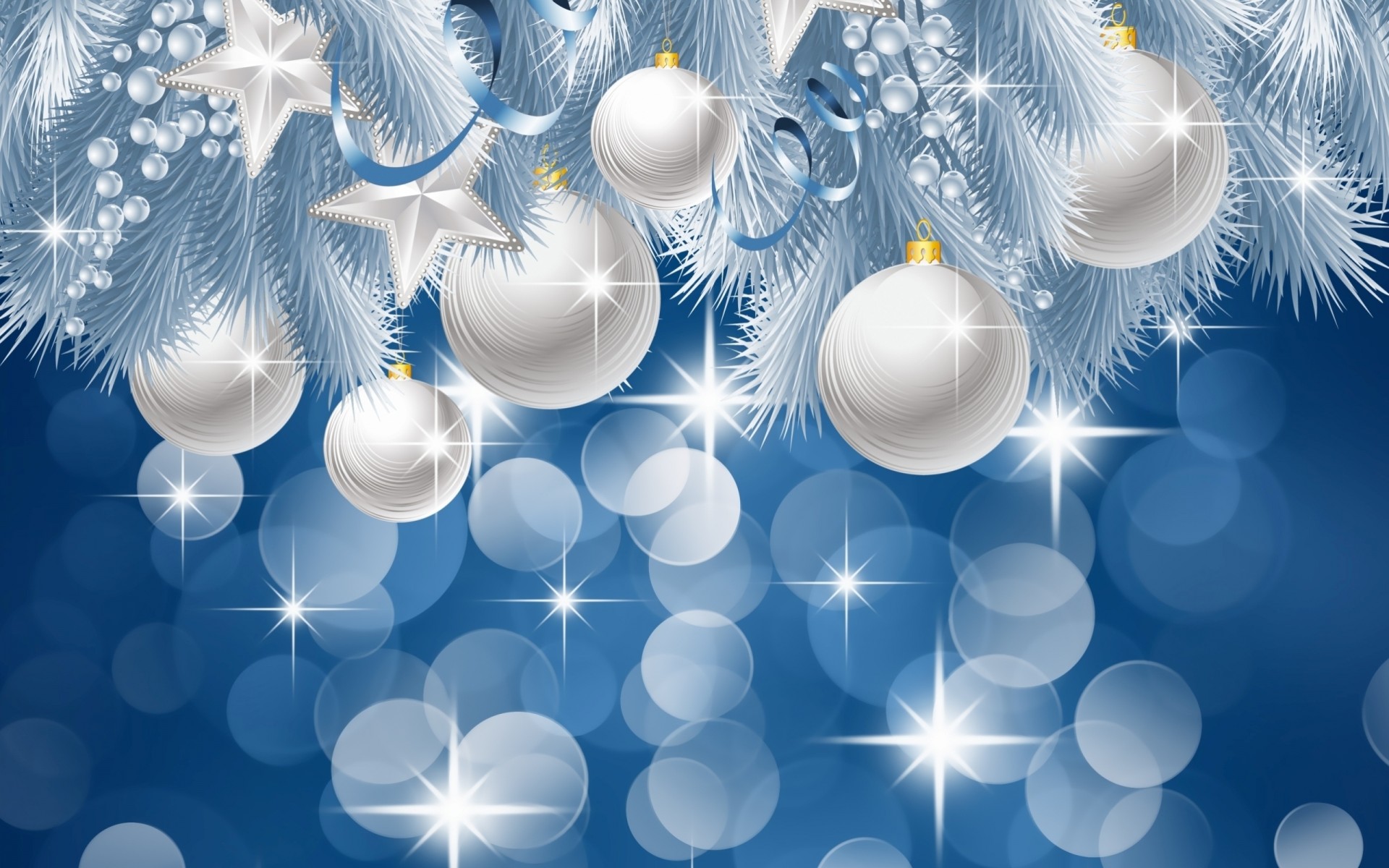 balls new year holiday vector spruce toys furnishings christmas wallpaper