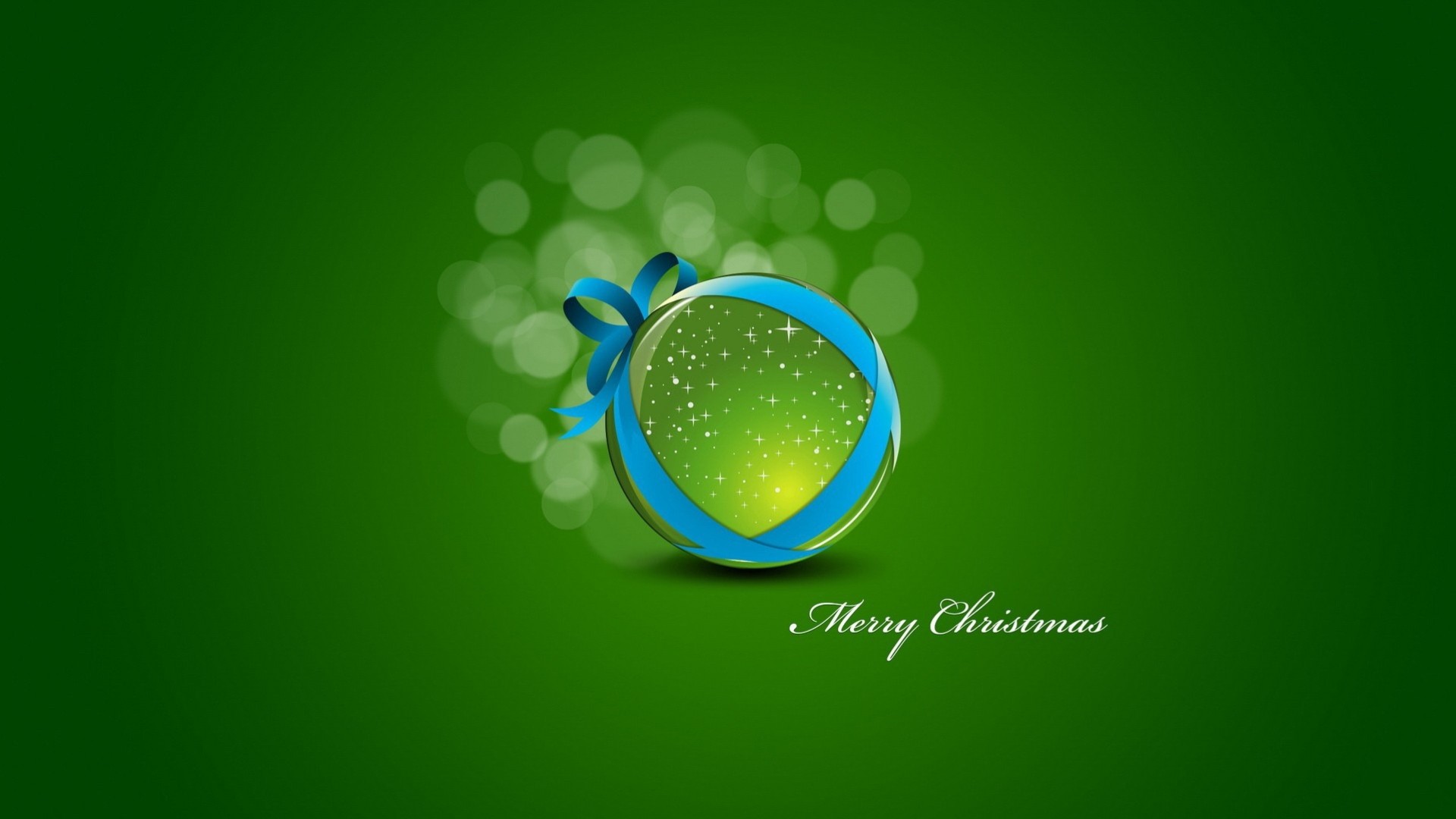 christmas toy background ball green new year