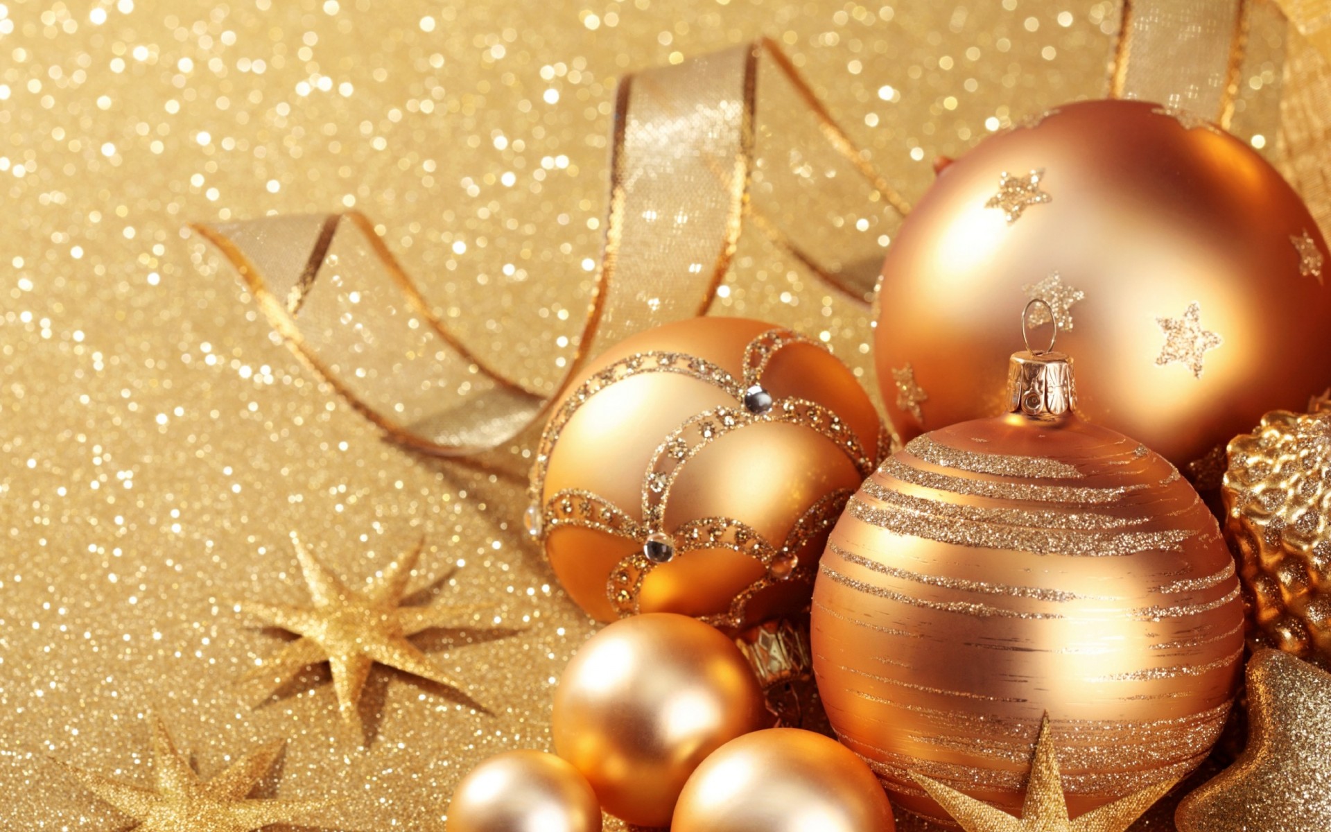 nuovo anno vacanza paillettes palle decorazione carta da parati di natale glitter oro giocattoli