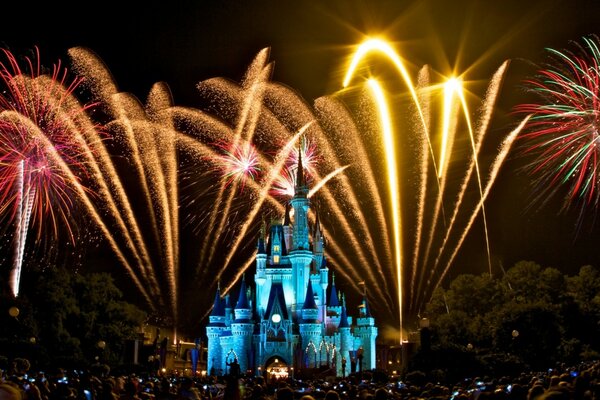 Saluto al regno magico a Disney