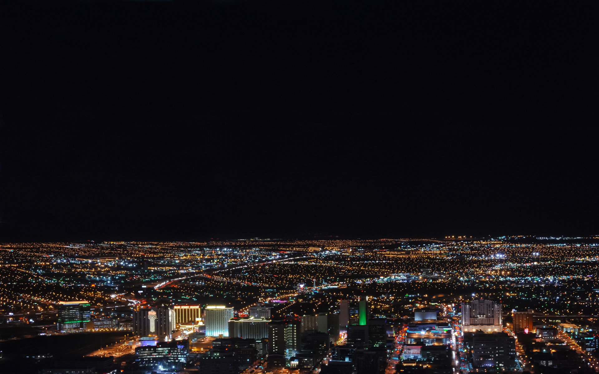 las vegas nevada estados unidos noche linternas luces