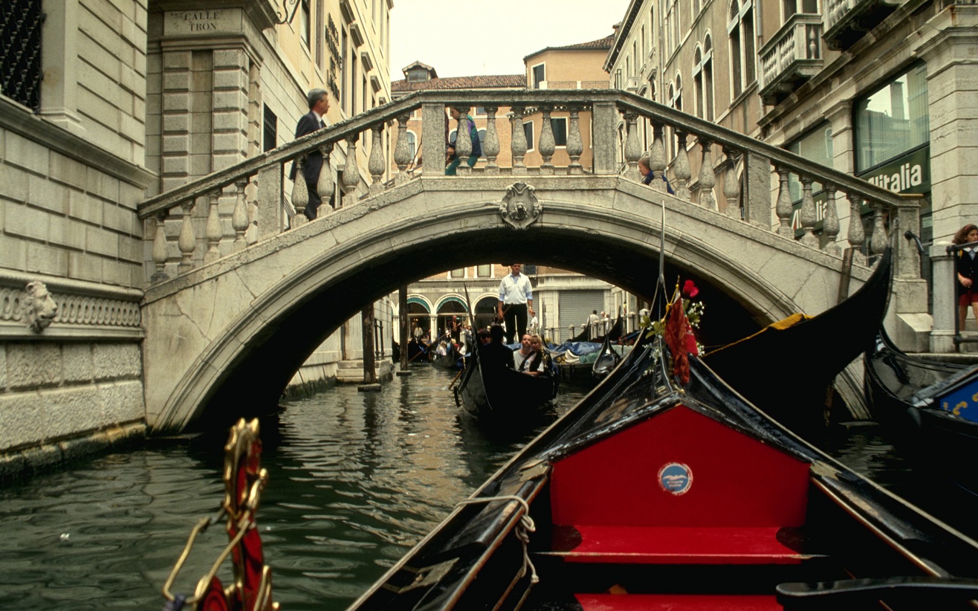 italie venise pont gandola