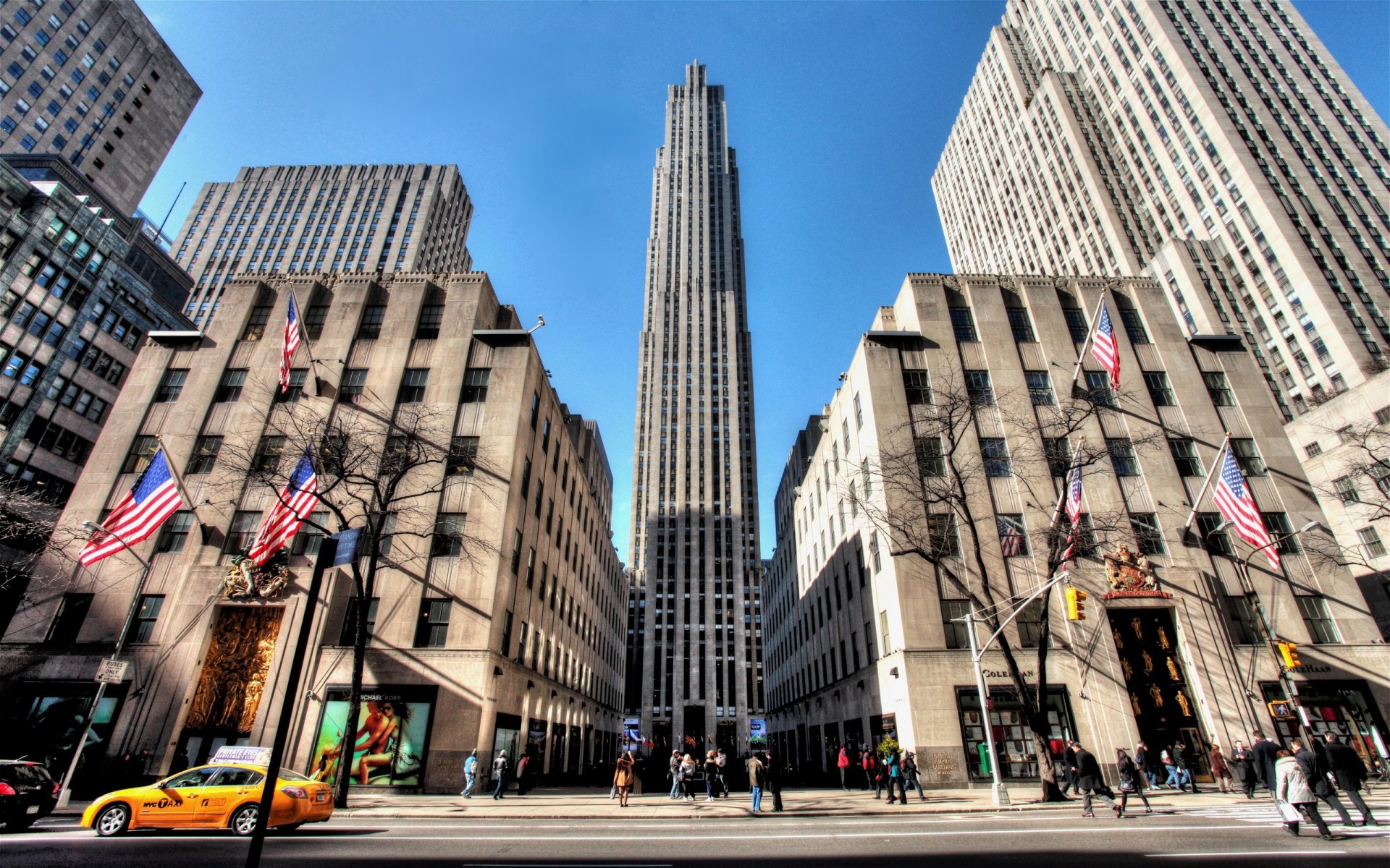 rockefeller center new york 5th avenue états-unis