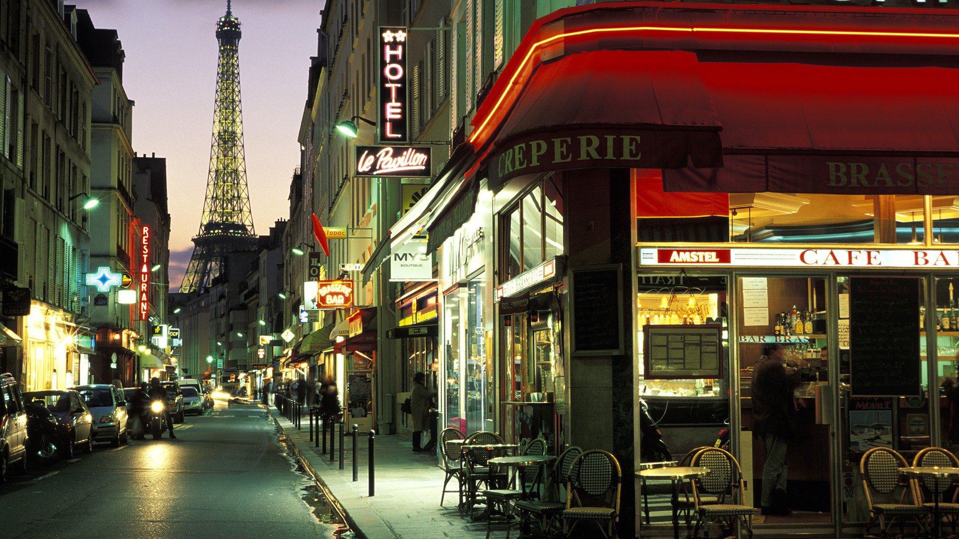 paris lane night paris wallpapers france