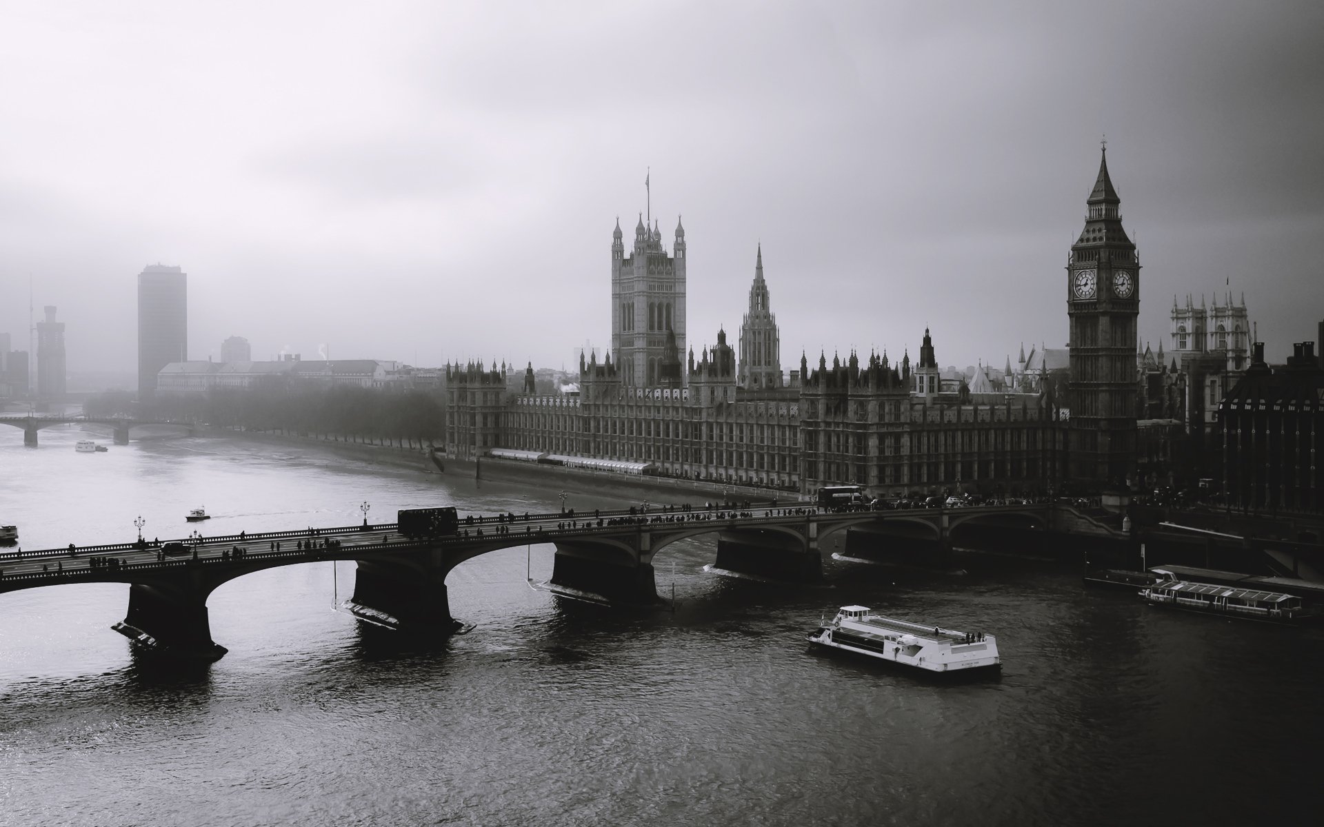 londra nebbia