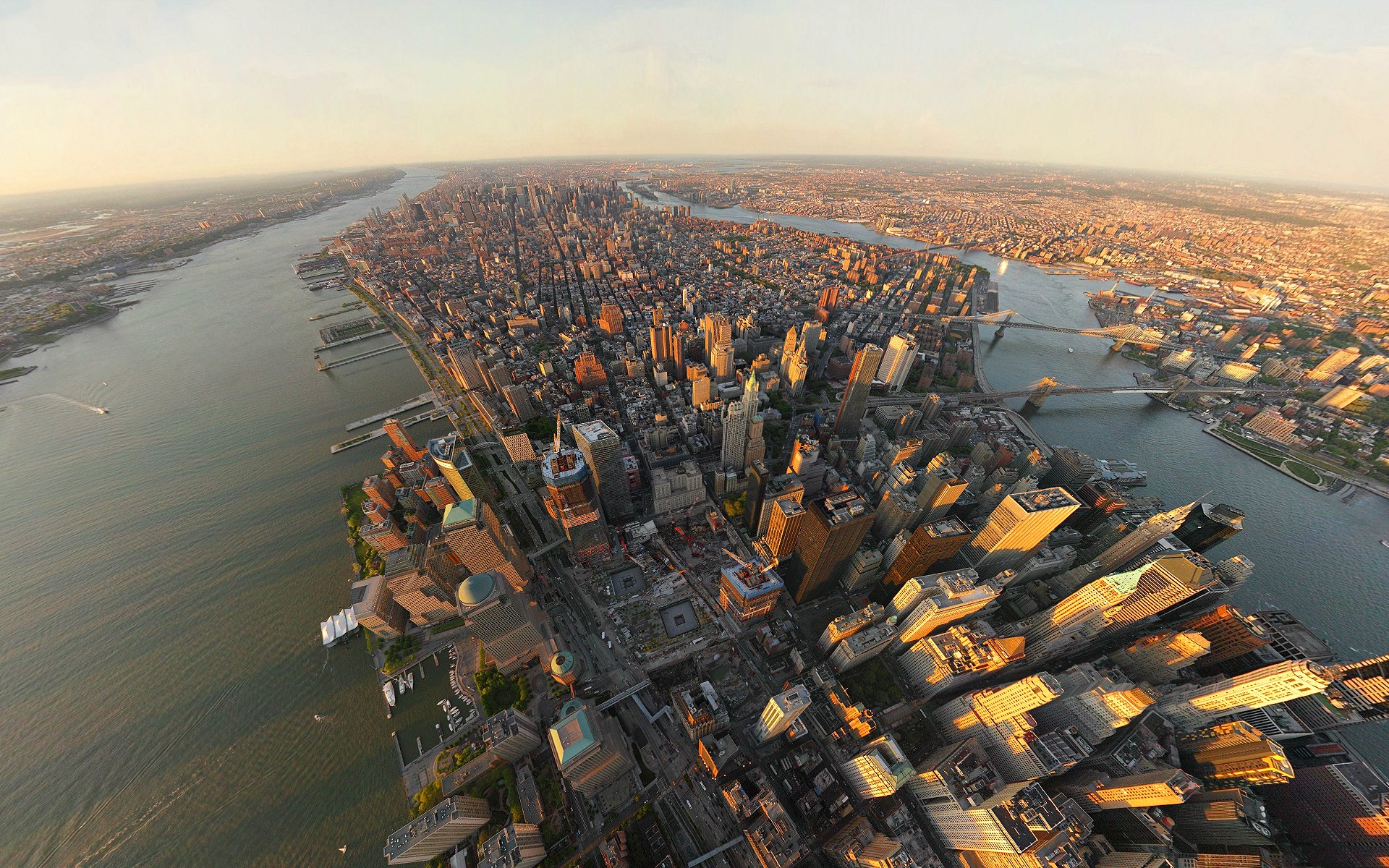 new york town panorama