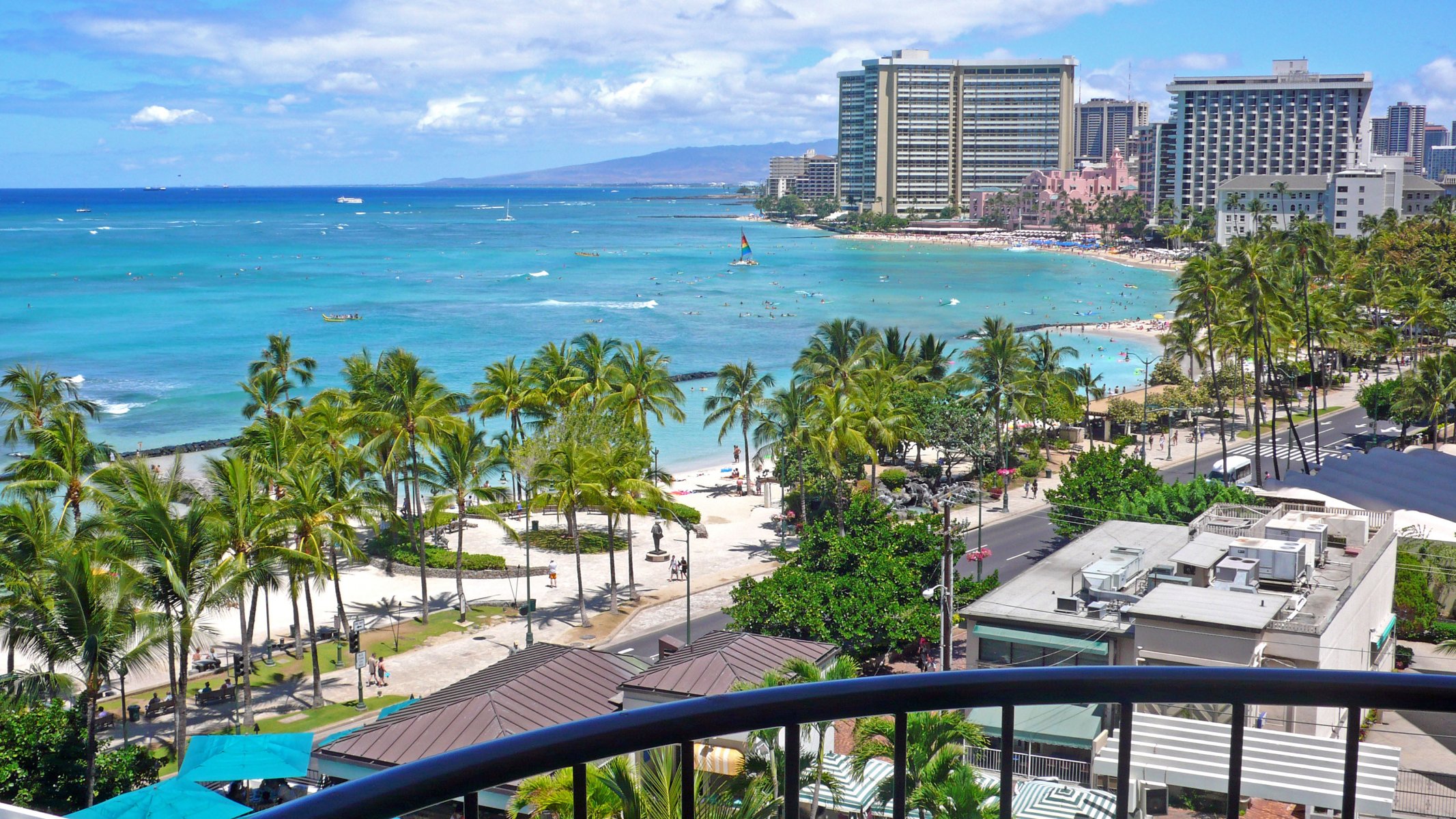 honolulu hawaii plage mer hawaii