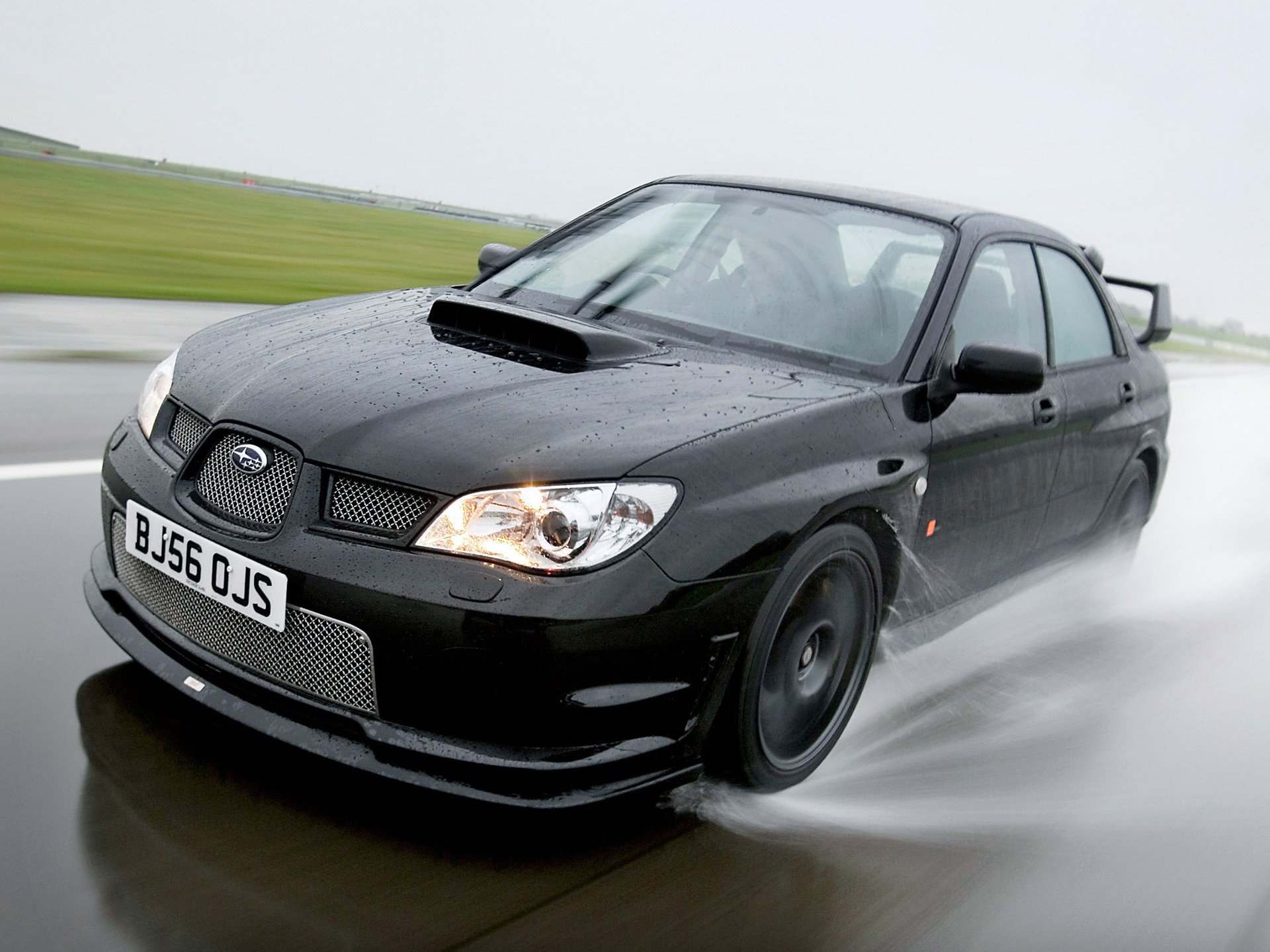 subaru pluie vitesse puissance wrx