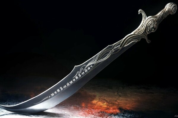 The handsome sword of the Prince of Persia