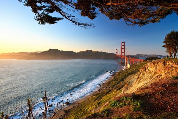 Paesaggio della città di San Francisco