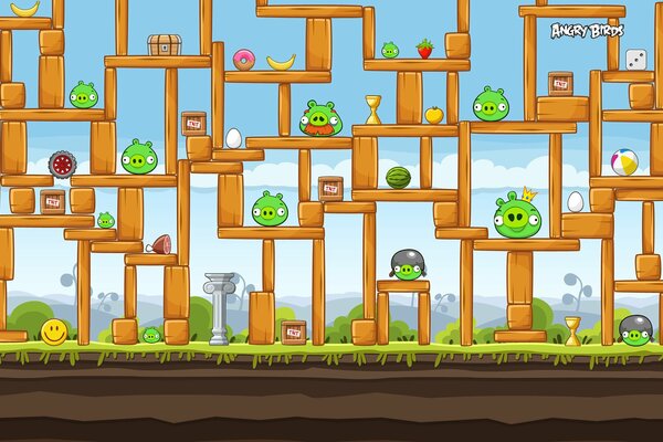 Angry birds, juego divertido