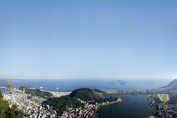 Rio de Janeiro from a bird s eye view