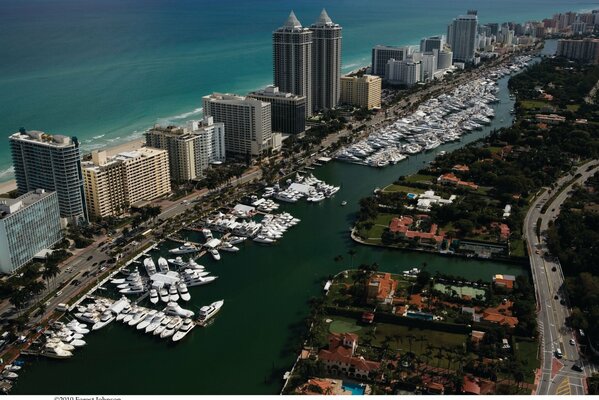 Miami from a bird s eye view