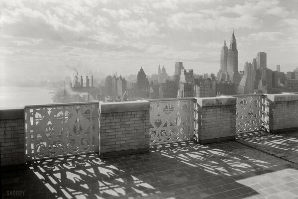 Aussichtsturm in New York im Jahr 1931