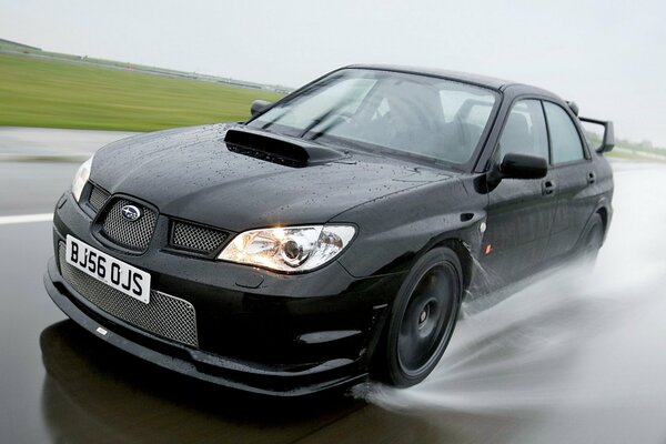 Subaru wrx-real power on the road