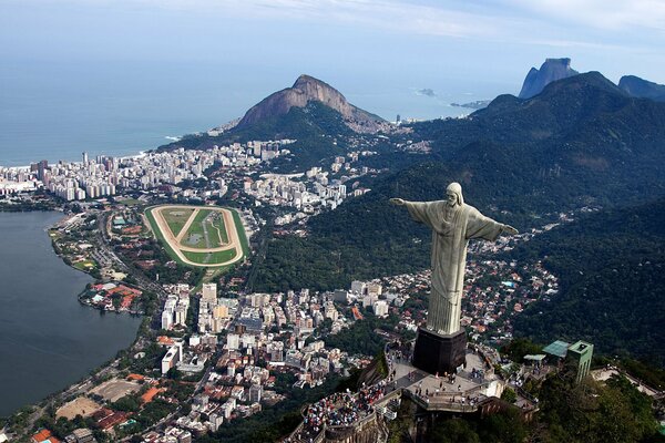 Rio de Janeiro aus der Vogelperspektive