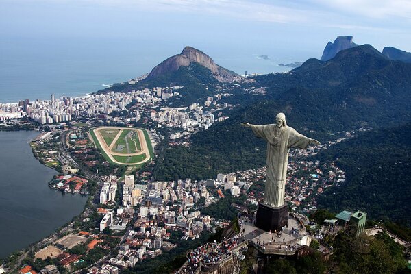 Rio de Janeiro from a bird s eye view
