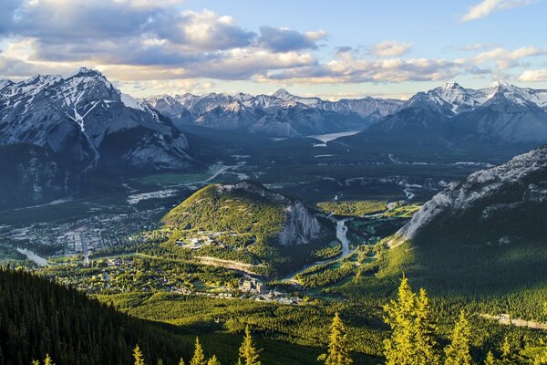 Die Kraft der Berge die Kraft der Natur