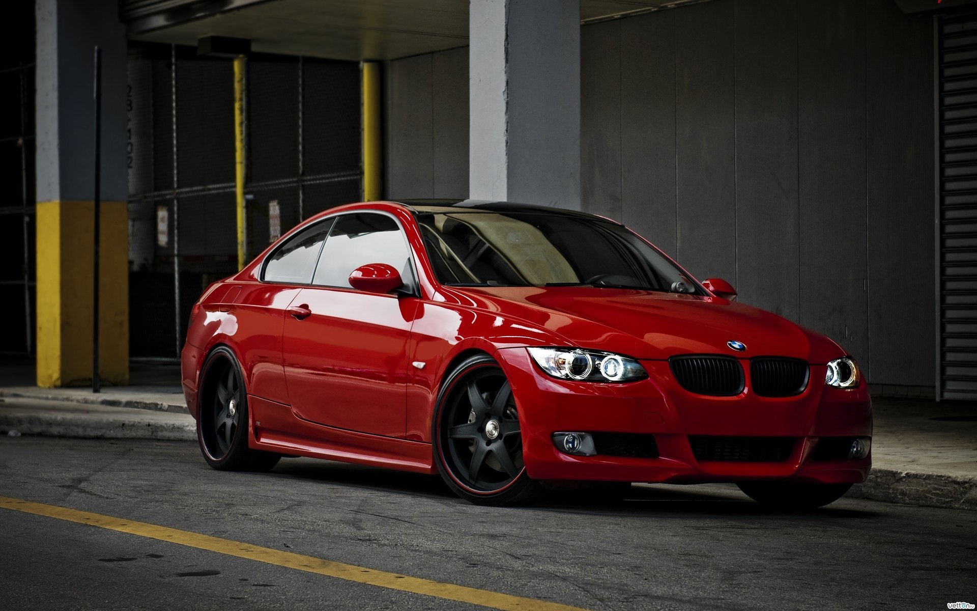 bmw bmw auto rojo