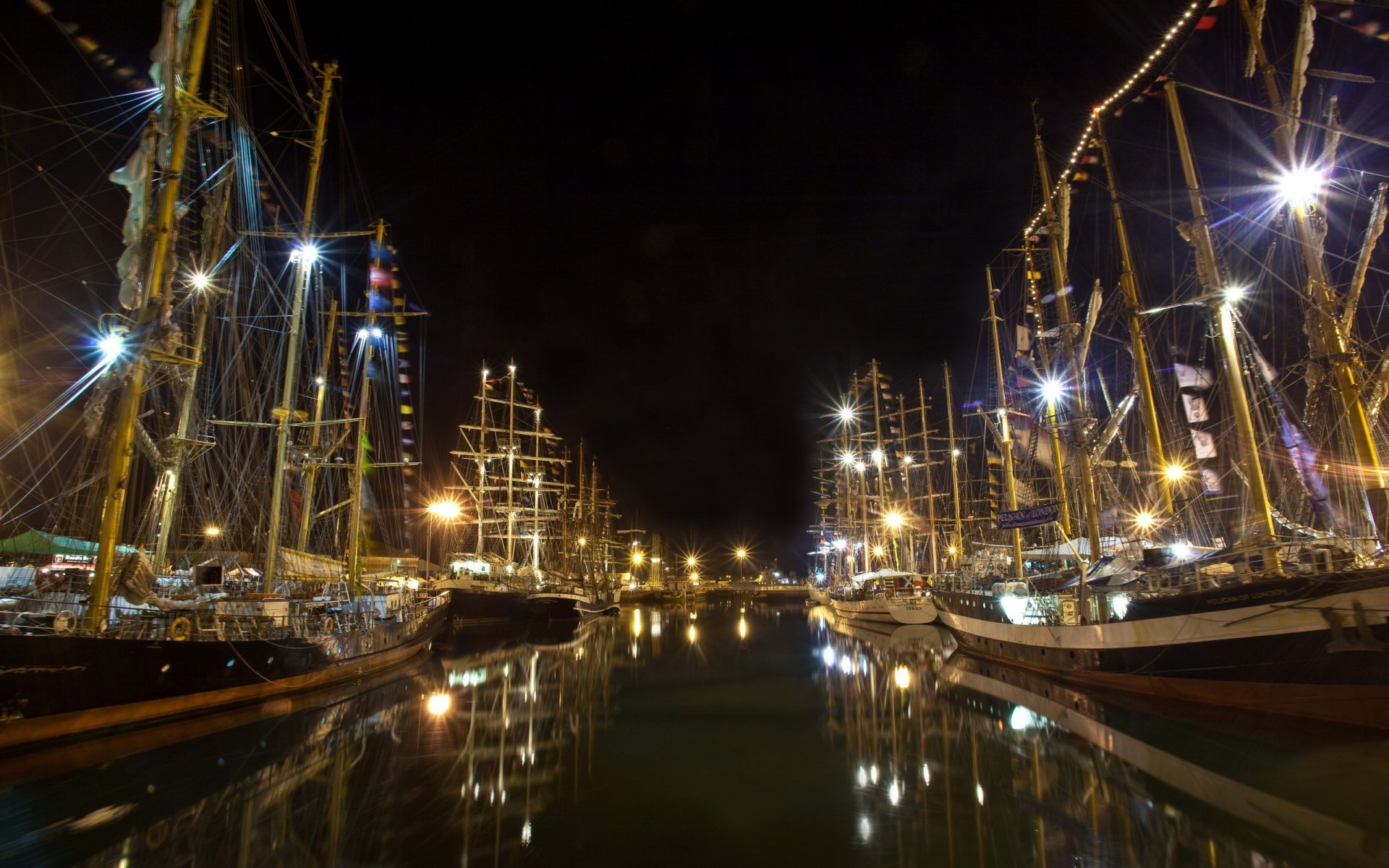 ville nuit papier peint lumières