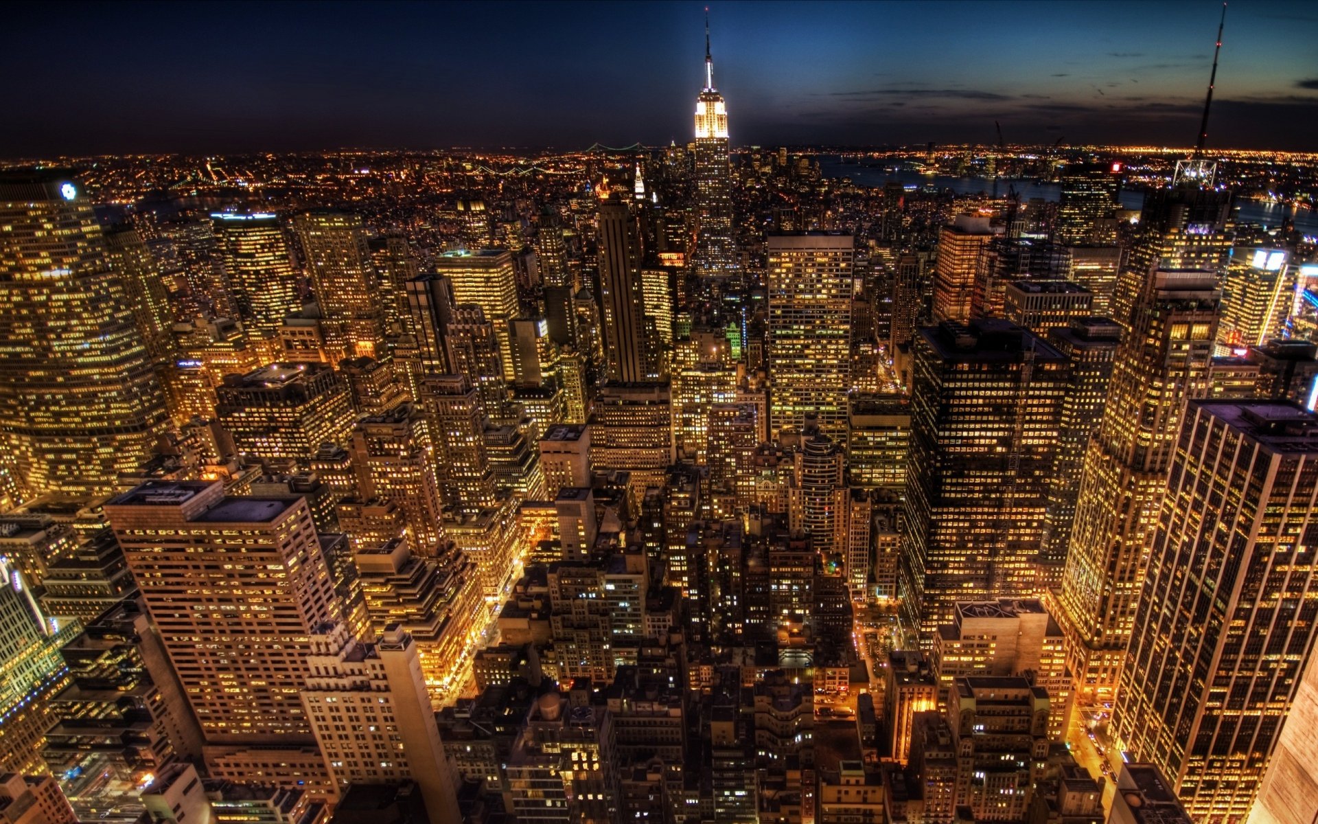 nueva york américa estados unidos carreteras luces vida