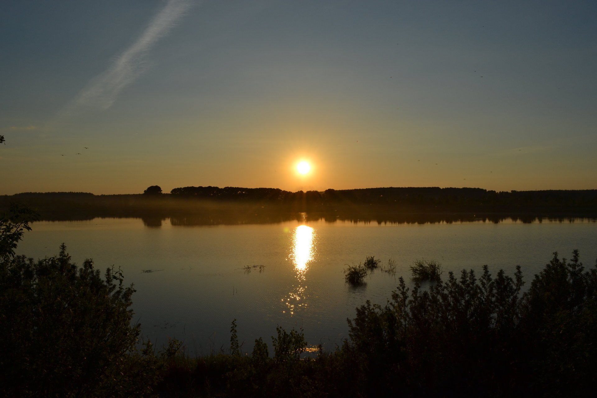 sonnenuntergang see sommer