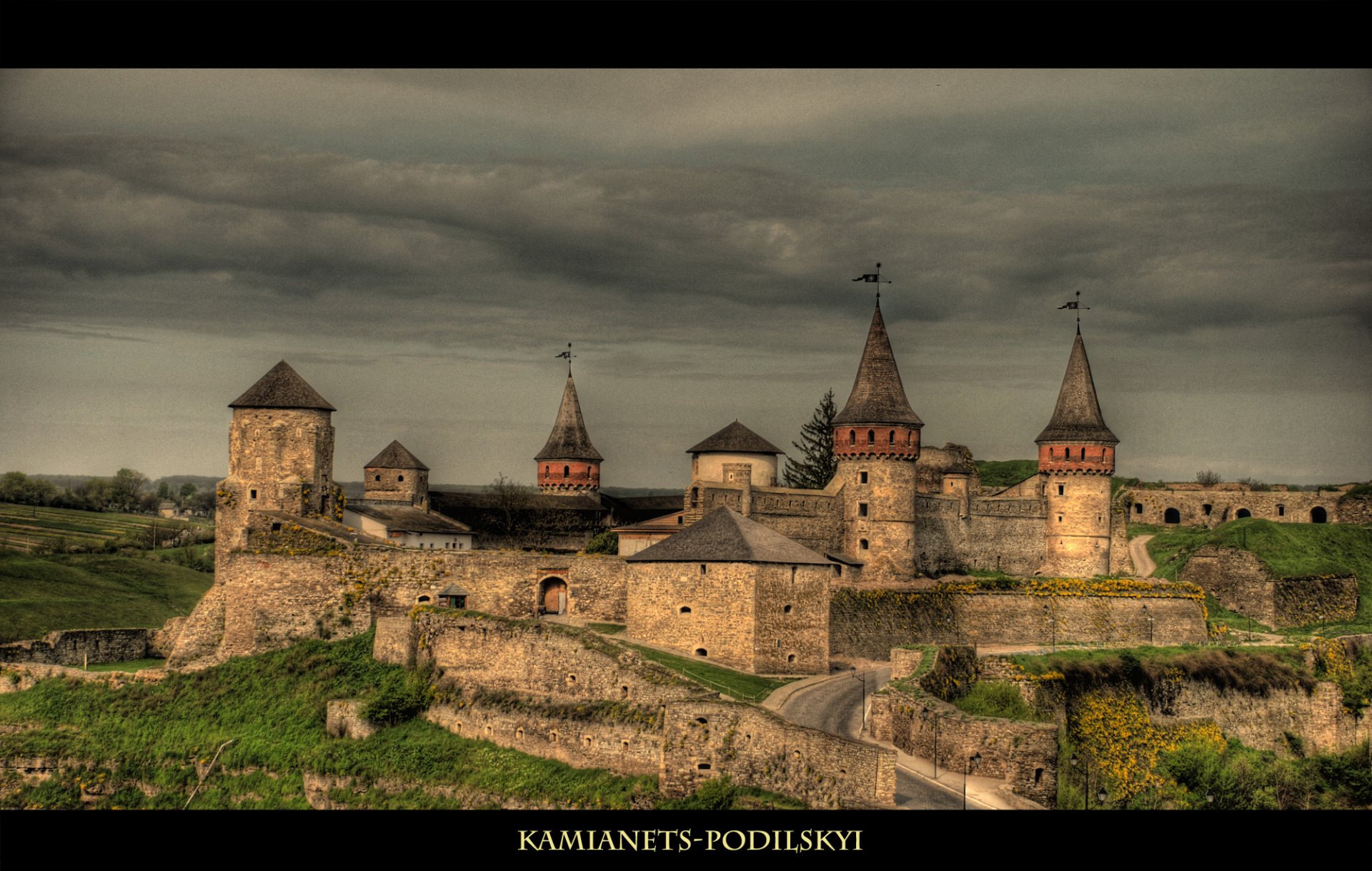 kamianets podolski fort château fort