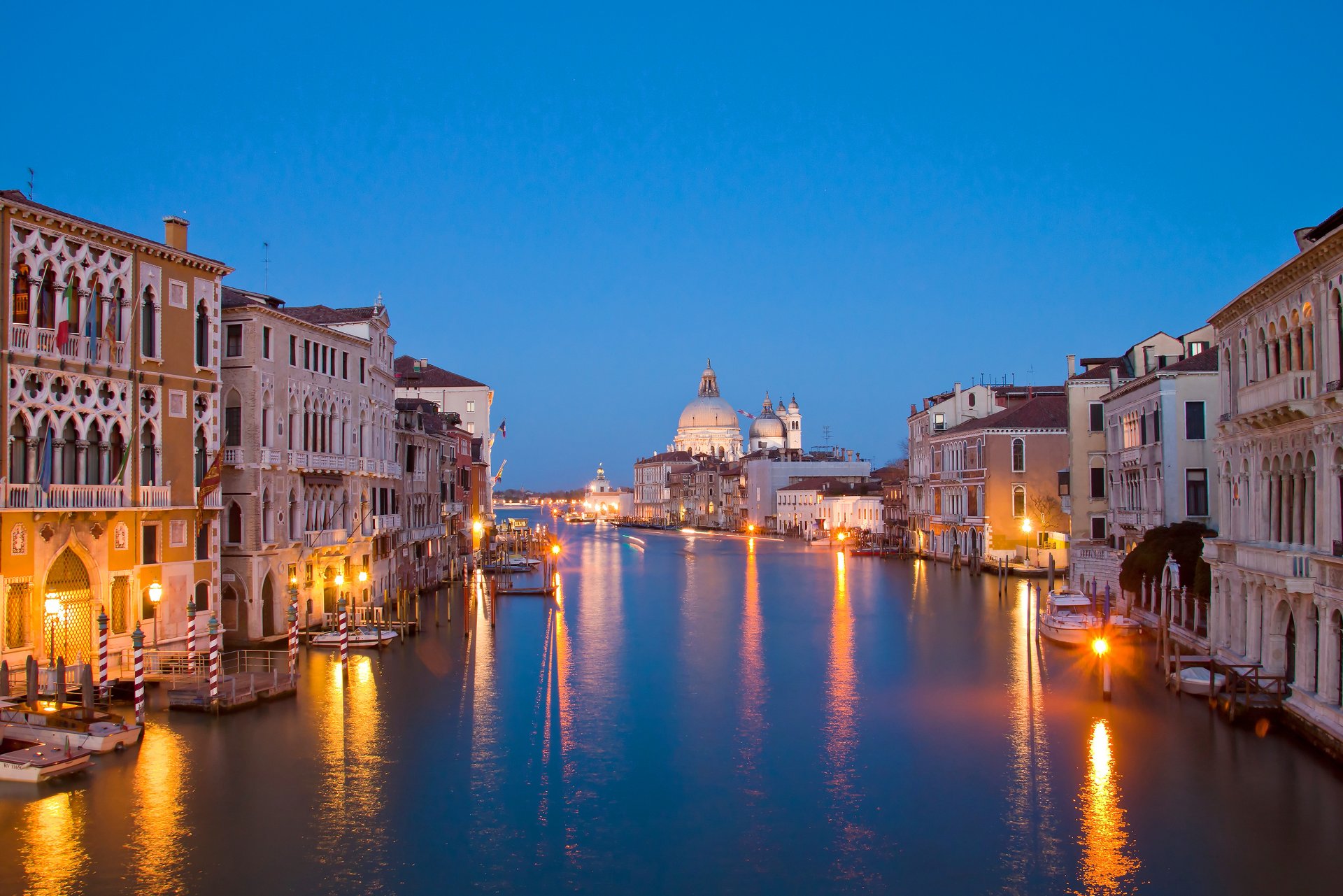 italien venedig zuhause kanal abend lichter