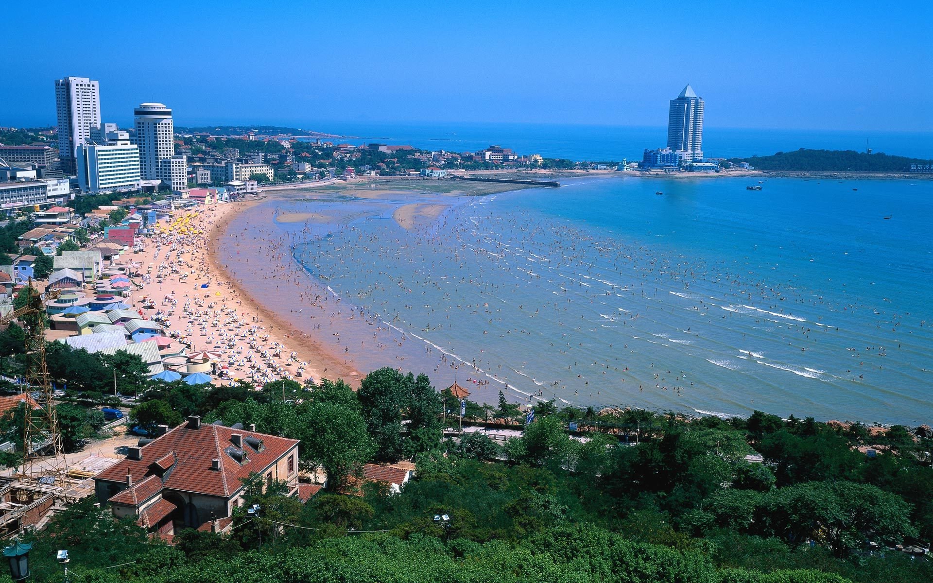 china strand zuhause