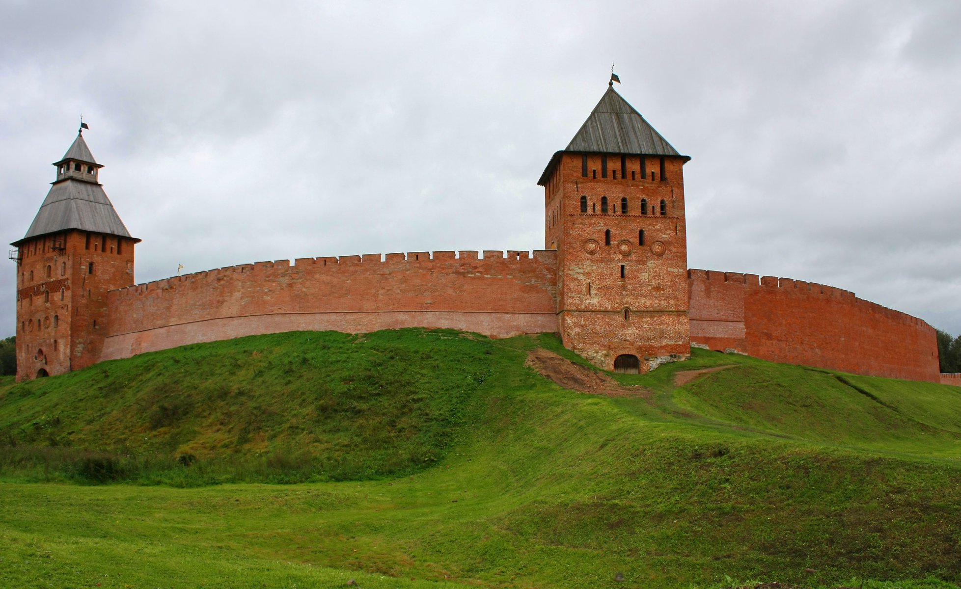 russie veliky novgorod ville ville antique kremlin detinets tour fond d écran