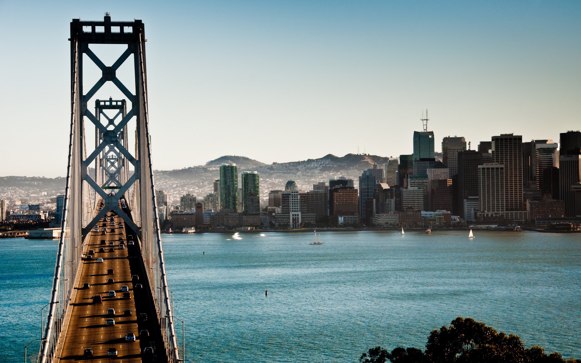 bridge the bay bridge san francisco california