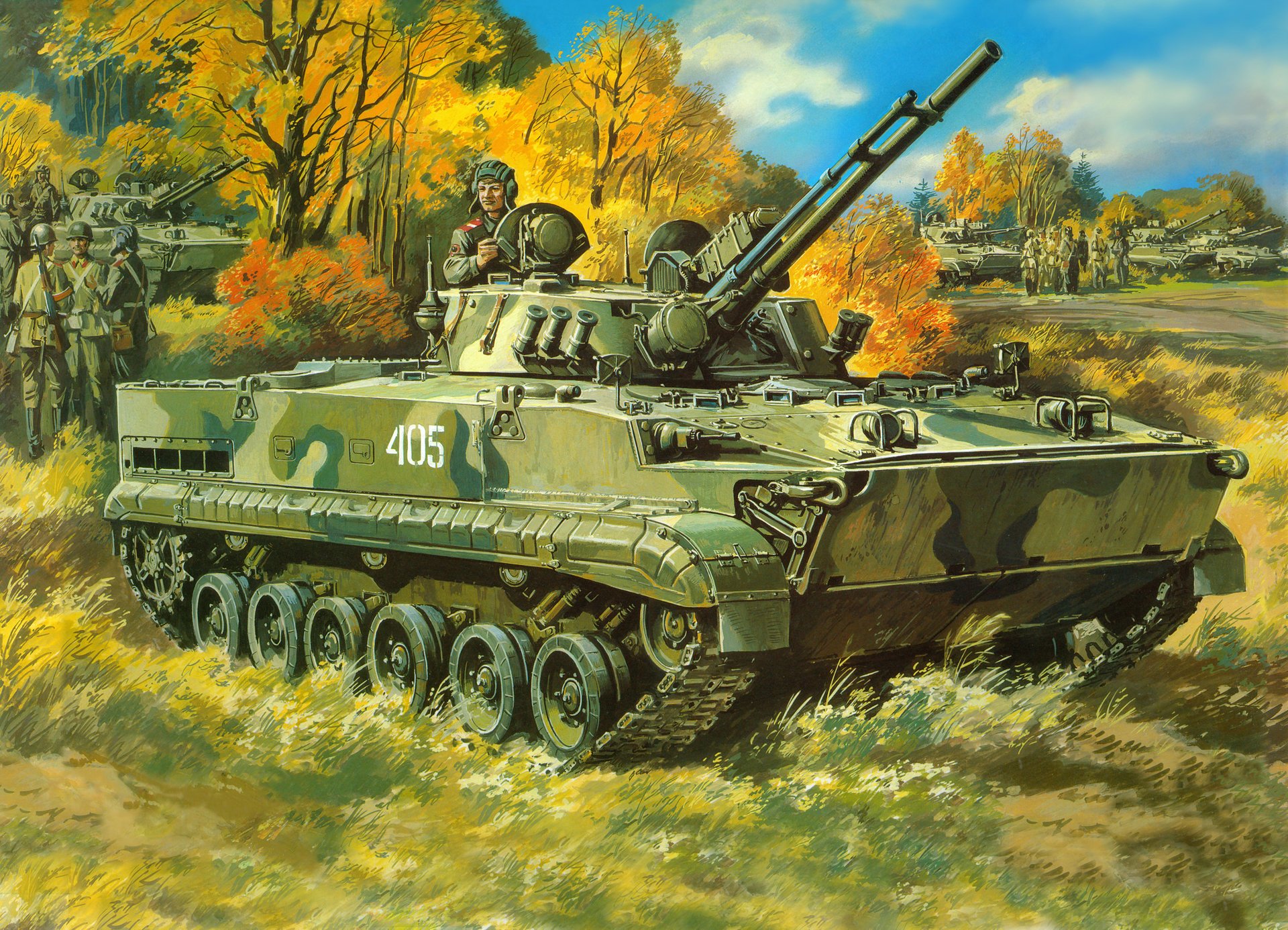 figure bmp-3 véhicule de combat d infanterie