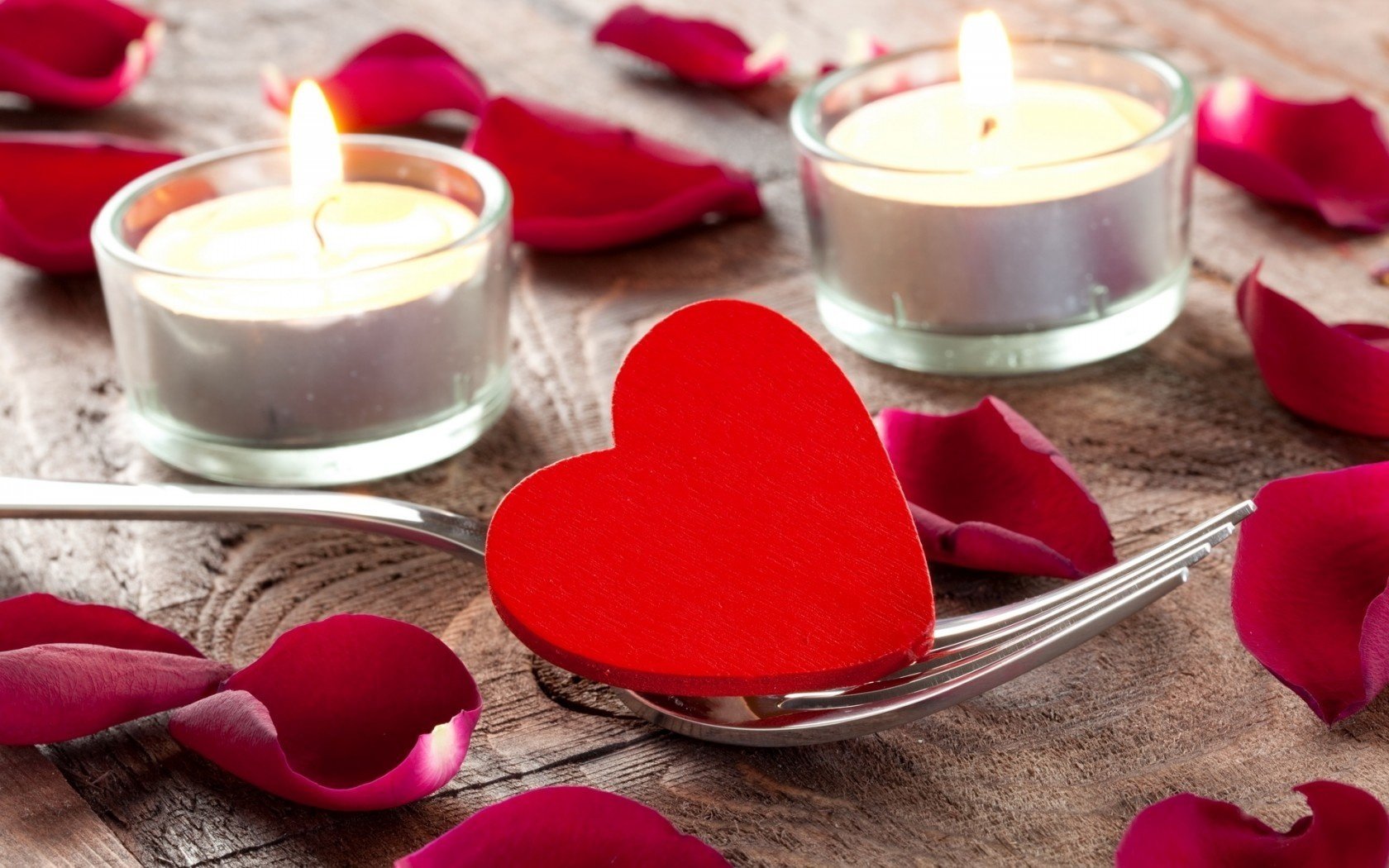 heart candles plug